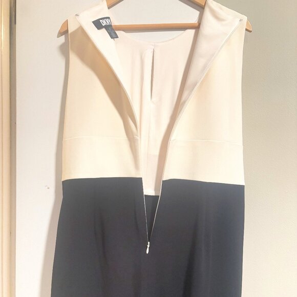 DKNY Womens Keyhole Ruched Wear dress Size 14 - Picture 10 of 16